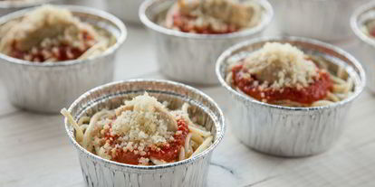 Шаг 7: маффинов из спагетти