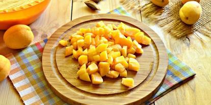 Шаг 2: маффинов с абрикосами