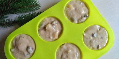 Шаг 10: маффинов с ананасами и грецкими орехами