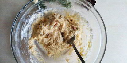 Шаг 7: маффинов с ананасами и грецкими орехами