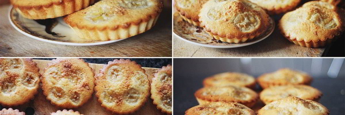 Рецепт Маффинов с бананом и сгущенкой