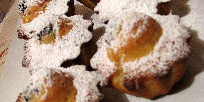 Рецепт маффинов с ежевикой