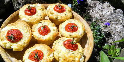 Шаг 6: маффинов с фетой и зеленью