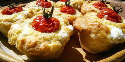 Шаг 7: маффинов с фетой и зеленью