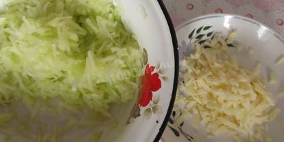 Шаг 1: маффинов с кабачком и сыром