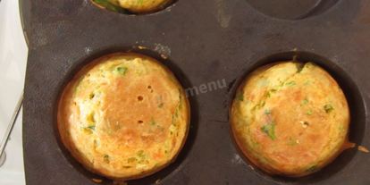 Шаг 5: маффинов с кабачком и сыром