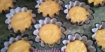 Шаг 7: маффинов с малиной под соусом из маскарпоне