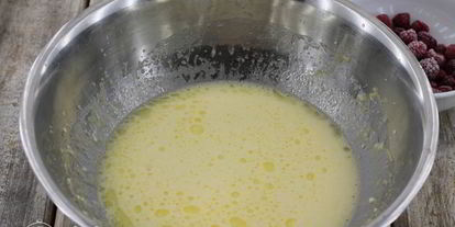 Шаг 3: маффинов с малиной