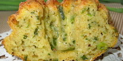 Шаг 3: маффинов с сыром и зеленью