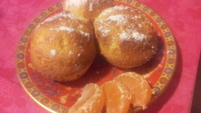 Рецепт Мандариновых маффинов