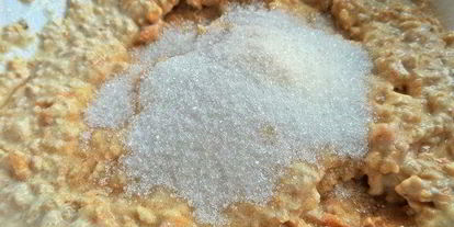 Шаг 6: овсяных маффинов с арахисом и яблоками