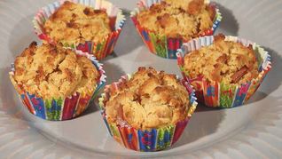 Рецепт Шоколадна-арахисовых маффины