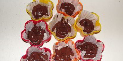 Шаг 1: шоколадных маффинок миниатюрки