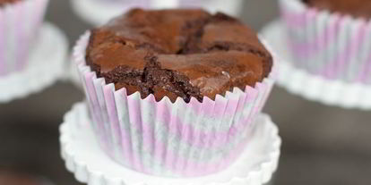 Шаг 3: шоколадных маффинов со взбитыми сливками