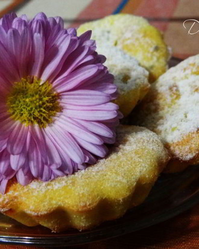 Рецепт творожные маффины с кусочками банана и киви божественная нежность