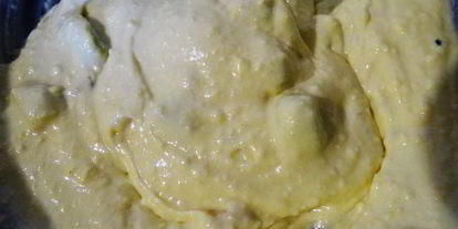 Шаг 5: творожные маффины с кусочками банана и киви божественная нежность