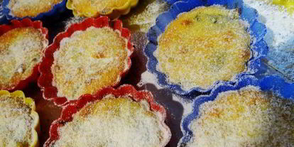 Шаг 7: творожные маффины с кусочками банана и киви божественная нежность