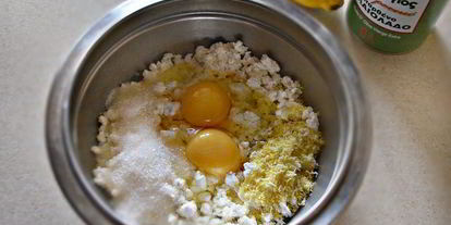 Шаг 2: творожных маффинов с вяленой клюквой и отрубями