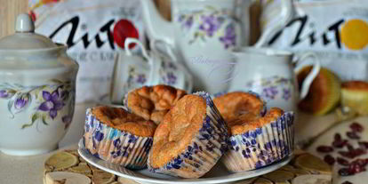 Шаг 7: творожных маффинов с вяленой клюквой и отрубями