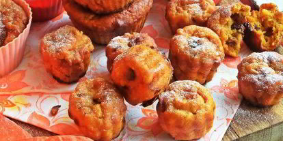 Шаг 26: тыквенных маффинов с хурмой