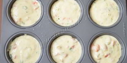 Шаг 7: закусочных маффинов с семгой