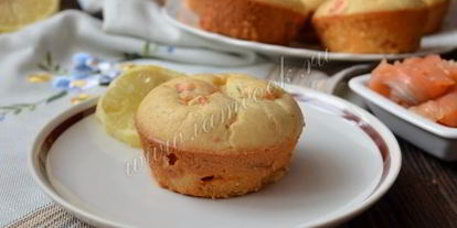 Шаг 9: закусочных маффинов с семгой