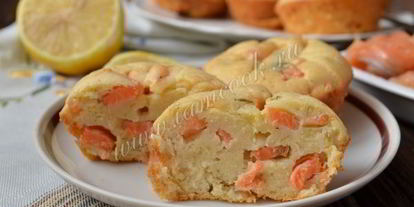 Шаг 10: закусочных маффинов с семгой