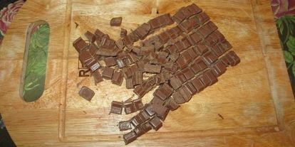 Шаг 5: бананова-шоколадного манник