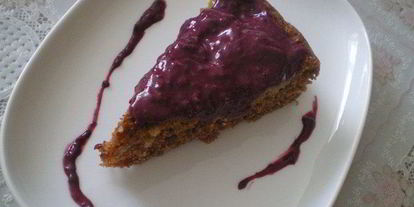 Шаг 1: ежевично-творожного соус к шоколадному маннику