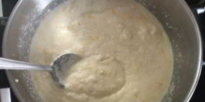 Шаг 2: итальянского манника на рикотте