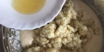 Шаг 5: итальянского манника на рикотте