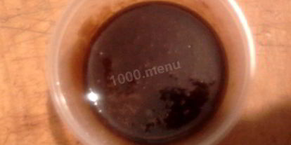 Шаг 1: какао-манника в глазури