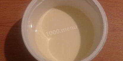 Шаг 2: какао-манника в глазури