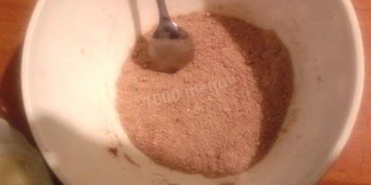 Шаг 3: какао-манника в глазури