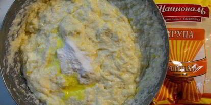 Шаг 3: лимонного манника на кефире