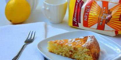 Шаг 6: лимонного манника на кефире