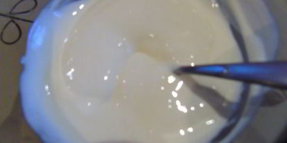 Шаг 5: лимонного манника с виноградом