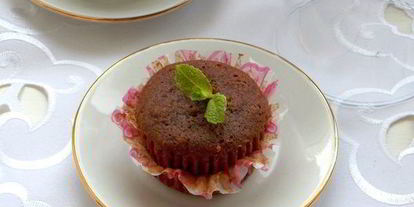 Шаг 6: маффина-манника шоколад в шоколаде