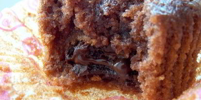 Шаг 7: маффина-манника шоколад в шоколаде