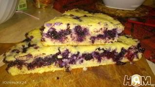 Рецепт Манника Черничка