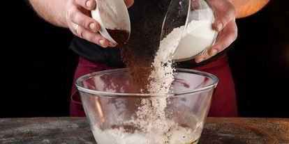 Шаг 3: манника клюква в шоколаде