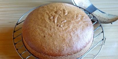 Шаг 14: манника на апельсиновом соке