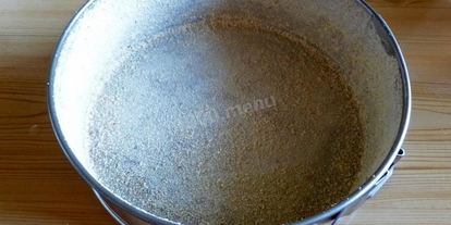 Шаг 6: манника на апельсиновом соке