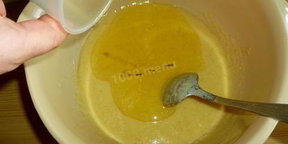 Шаг 7: манника на апельсиновом соке