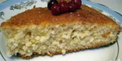 Шаг 5: манника на кефире без яиц