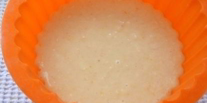 Шаг 5: манника на кефире с апельсиновой цедрой