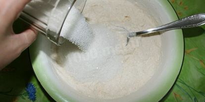 Шаг 4: манника с бананами на кефире