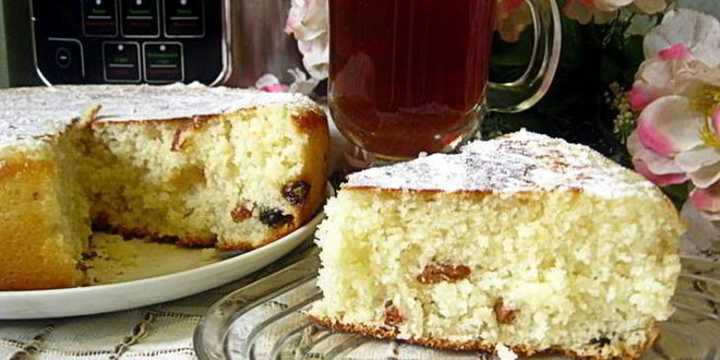 Рецепт манника с изюмом в мультиварке