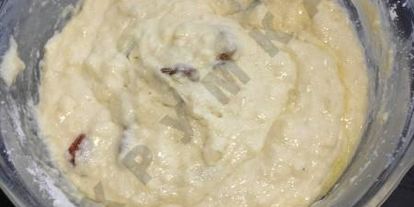 Шаг 1: манника с изюмом