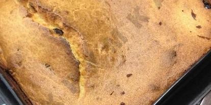 Шаг 4: манника с изюмом